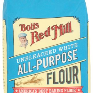 BOBS RED MILL: Unbleached White All Purpose Flour, 5 lb
