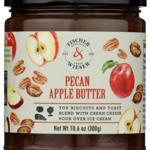 FISCHER & WIESER: Pecan Apple Butter, 10.9 oz