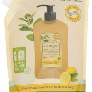 A LA MAISON: Provence Lemon Liquid Soap, 33.8 fo