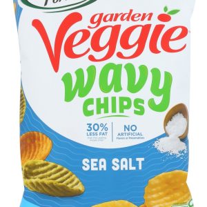 SENSIBLE PORTIONS: Sea Salt Veggie Wavy Chips, 5 oz