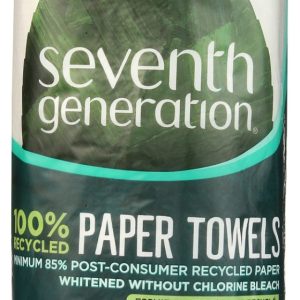 SEVENTH GENERATION: Recycled Paper Towels White, 1 ea