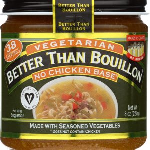 BETTER THAN BOUILLON: Vegetarian No Chicken Base, 8 oz