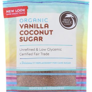 BIG TREE FARMS: Organic Vanilla Coconut Sugar, 14 oz