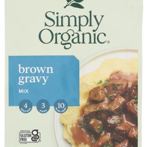 SIMPLY ORGANIC: Brown Gravy Seasoning Mix, 1 oz