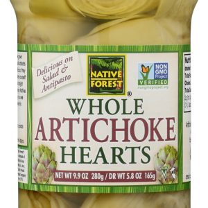 NATIVE FOREST: Whole Artichoke Hearts, 9.9 oz