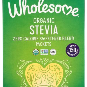 WHOLESOME: Organic Stevia Packets 75Pk, 2.65 oz