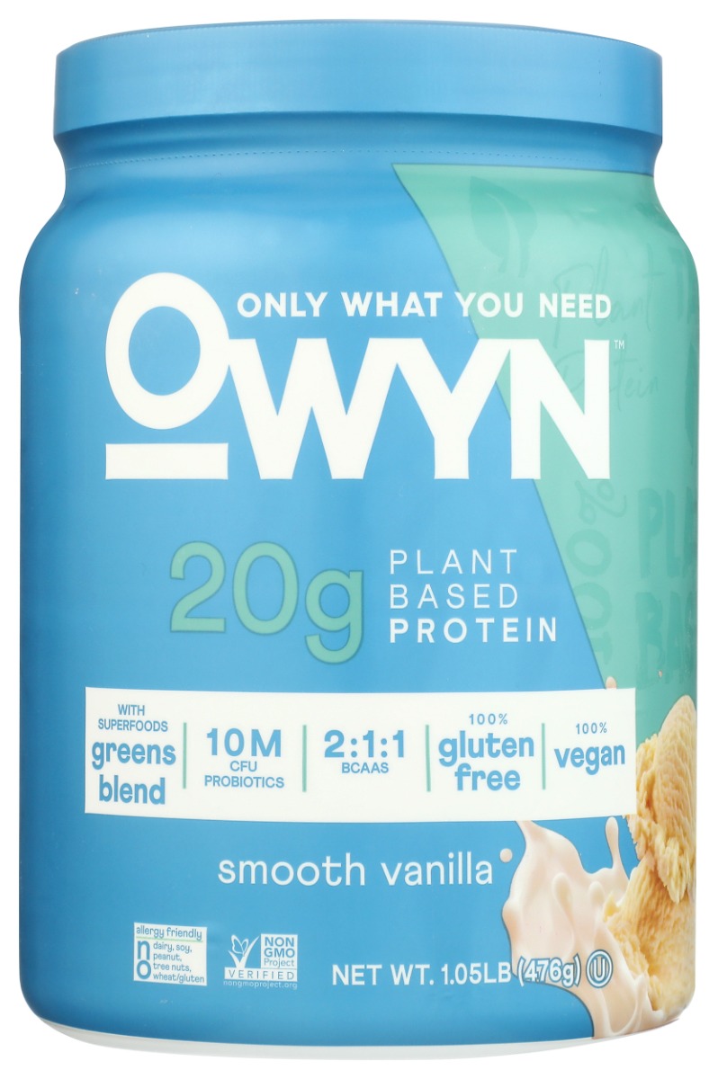 OWYN: Protein Powder Smooth Vanilla, 1.05 lb