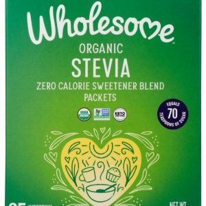 WHOLESOME: Organic Stevia 35Pk, 1.23 oz