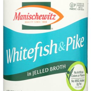 MANISCHEWITZ: White and Pike In Jelled Broth, 24 oz