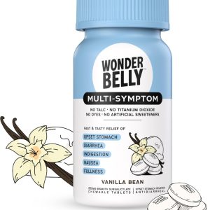 WONDERBELLY: Multi Symptom Vanilla Bean Chews, 48 ea
