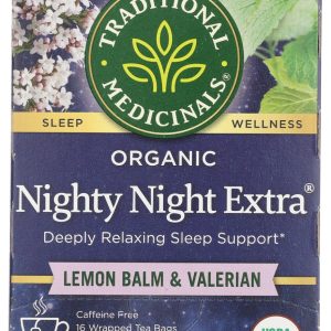 TRADITIONAL MEDICINALS: Nighty Night Extra Tea, 16 bg