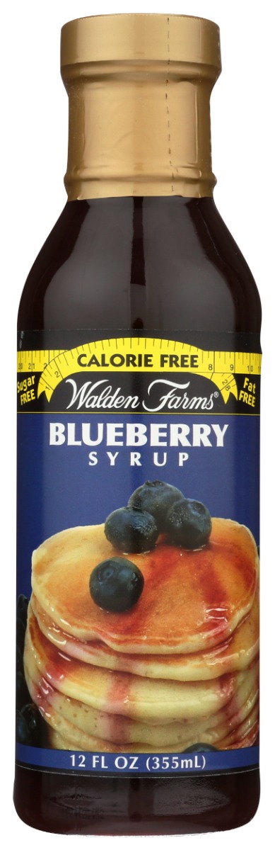 WALDEN FARMS: Blueberry Syrup, 12 fo