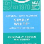 TOMS OF MAINE: Simply White Toothpaste Clean Mint, 4 oz