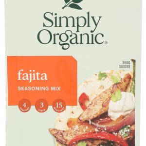 SIMPLY ORGANIC: Fajita Seasoning Mix, 1 oz