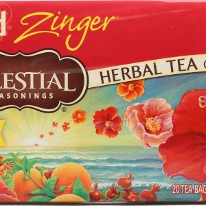CELESTIAL SEASONINGS: Red Zinger Herbal Tea, 20 bg
