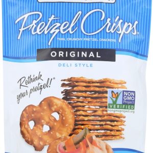 SNACK FACTORY: Original Pretzel Crisps, 7.2 oz