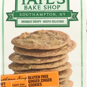 TATES: Gluten Free Ginger Zinger Cookies, 7 oz