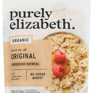 PURELY ELIZABETH: Superfood Oatmeal Pouch Original, 10 oz
